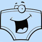 Undies - blue